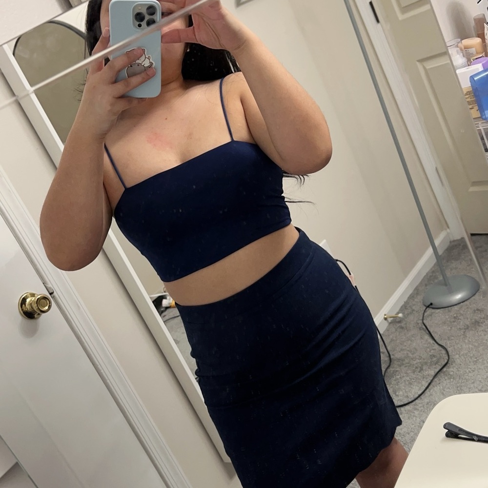 Cami navy top